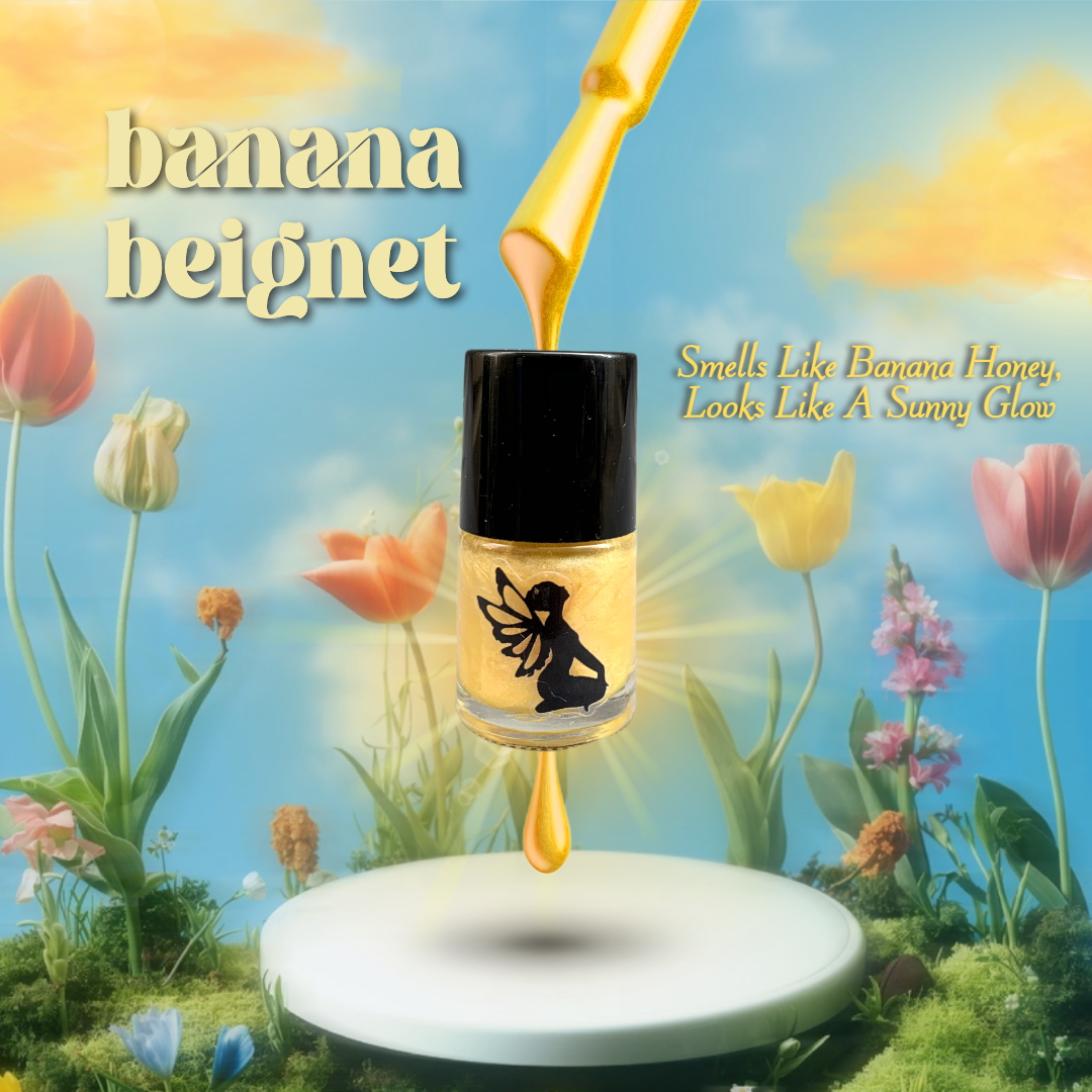 Organic Scented Nail Polish (Bananna Beignet)