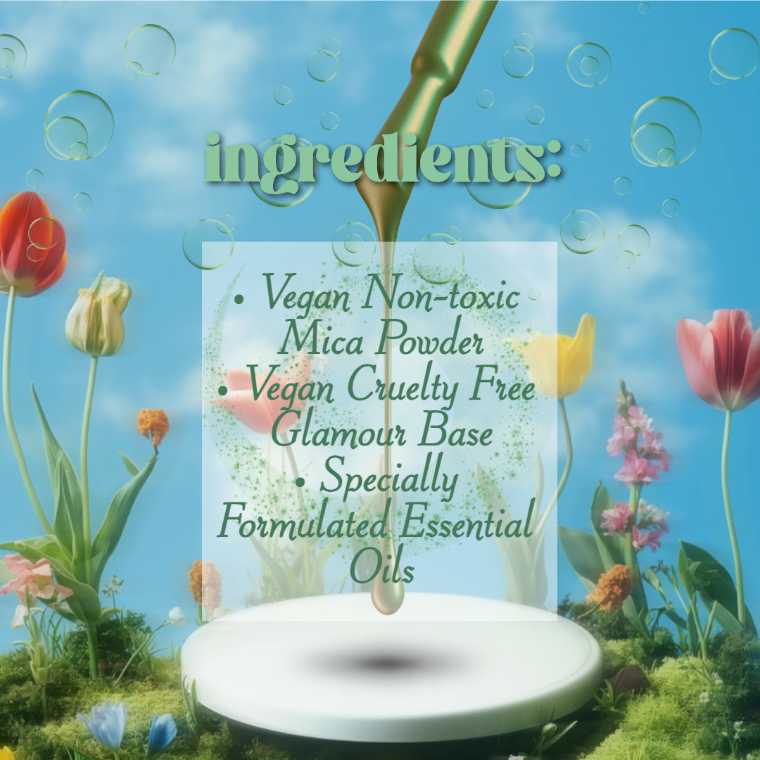 Organic Scented Nail Polish (Pearlescent Glow)