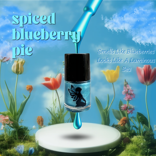 Organic Scented Nail Polish (Spiced Blueberry Pie