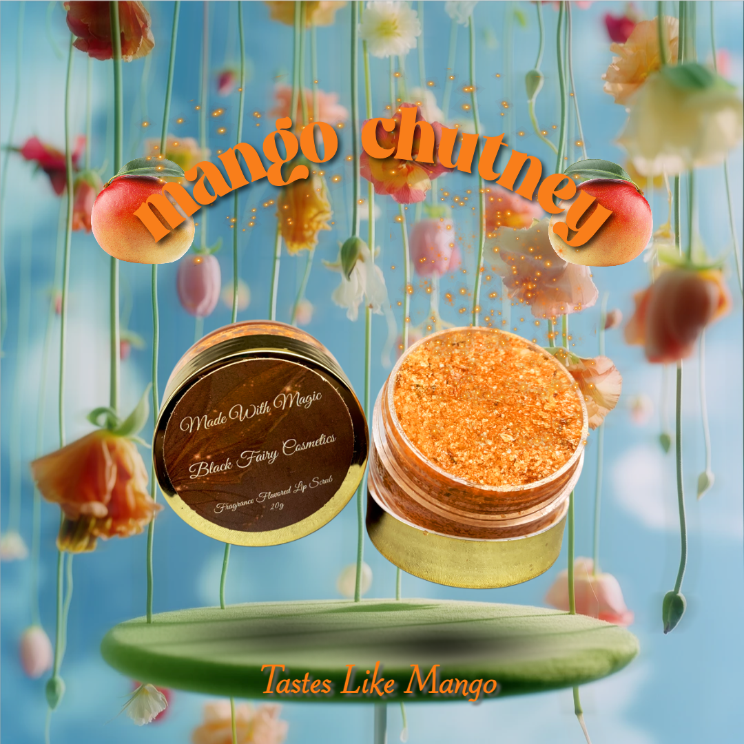 Exfoliating Lip Scrub (Mango Chutney)