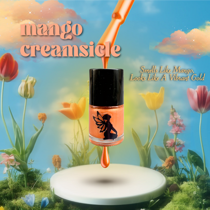 Organic Scented Nail Polish (Mango Creamsicle)