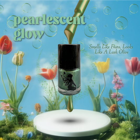 Organic Scented Nail Polish (Pearlescent Glow)