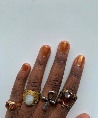 Organic Scented Nail Polish (CinDulce Latte)