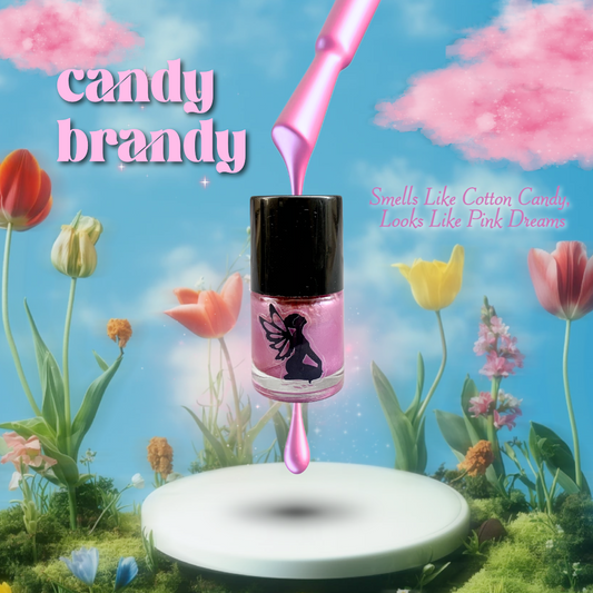 Organic Scented Nail Polish (Candy Brandy)